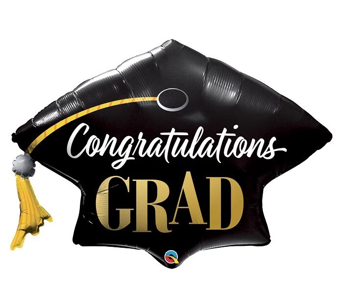 41&quot; Congratulations Grad Cap Balloon