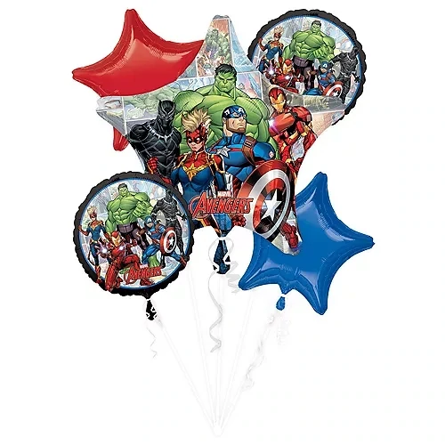 5PC Avengers Powers Unite Bouquet