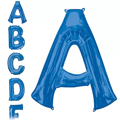 34&quot; Blue Letter Balloons