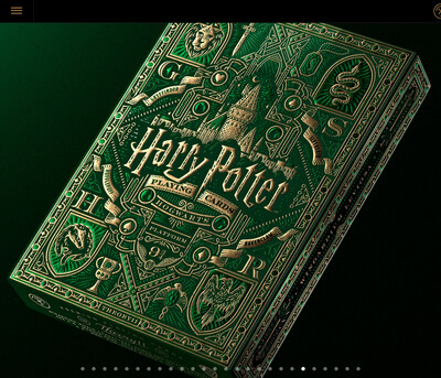 Harry Potter Playing Cards - Slytherin