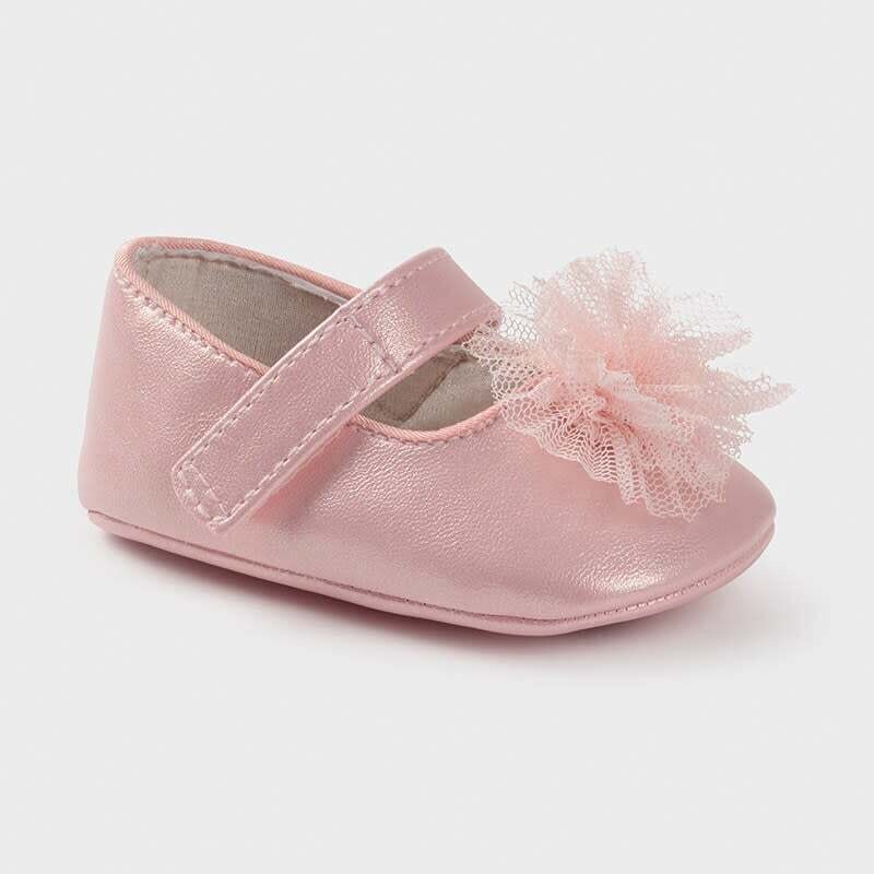 Mayoral- Newborn- Infant Girl Ballerina Shoe