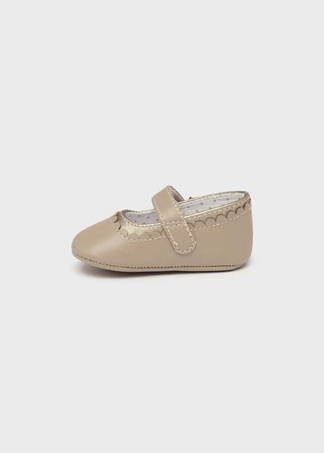 Mayoral- Newborn- Infant Girl Mary Jane Shoes