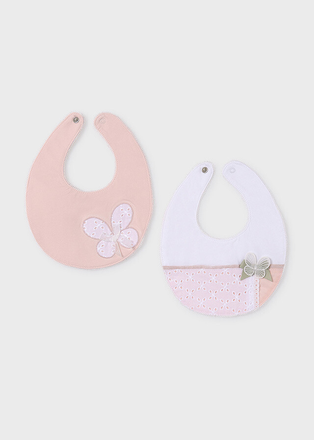 Mayoral- Newborn- 2 PK Bib Set Better Cotton