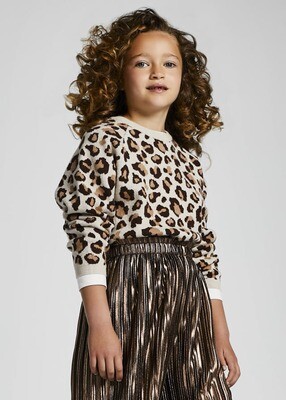 Mayoral- Junior- Leopard Print Sweater