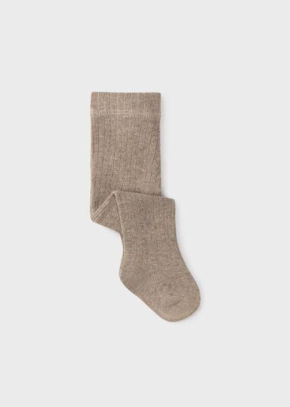 Mayoral- Newborn- Rib Knit Tights Boys