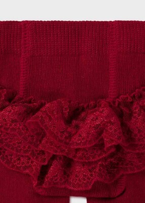 Mayoral- Newborn- Ruffled Tights