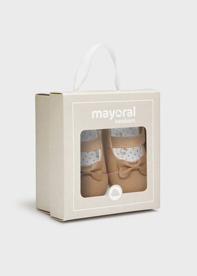Mayoral- Newborn- Mary Jane Combined Shoe