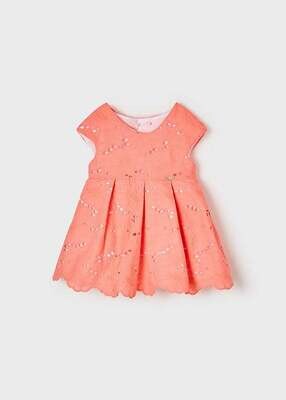 Mayoral- Baby- Embroidered Dress