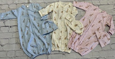 Kissy Kissy- Sophie la Girafe Convertible Gown w/Hat