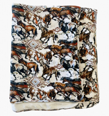 Rockin Royalty- Plush Swaddle for Boys