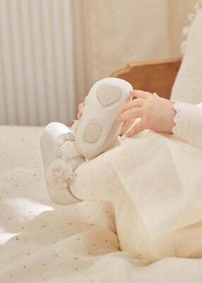 Mayoral- Newborn- Mary Jane w/Flower