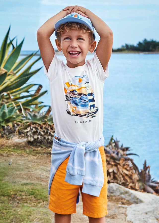 Mayoral- Mini- Ecofriends Basic 5 Pocket Twill Shorts