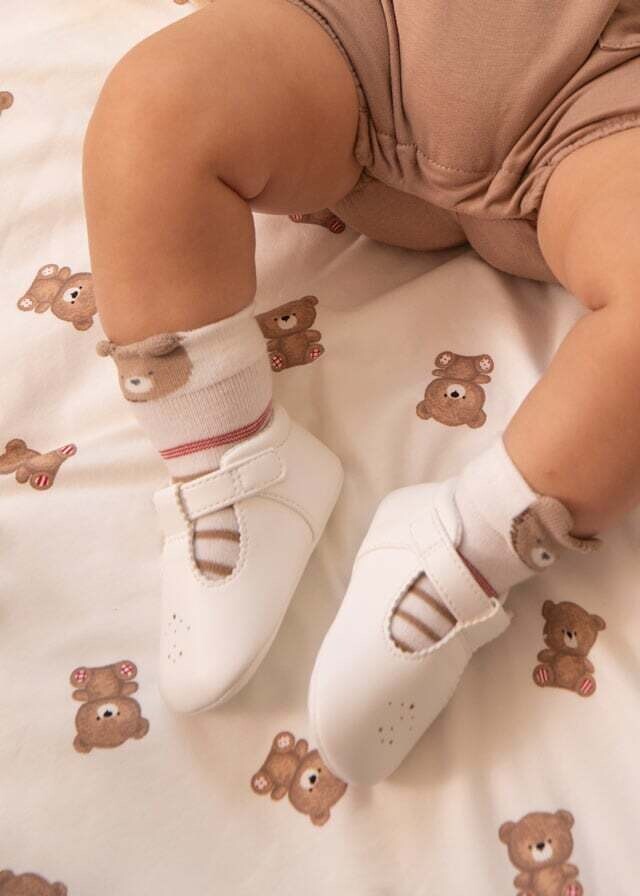 Mayoral- Newborn - T-Strap Shoes