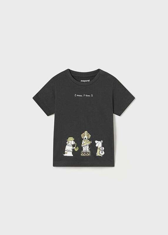 Mayoral- Baby- Ecofriends Printed S/S T-Shirt &amp;  Bermuda Shorts
