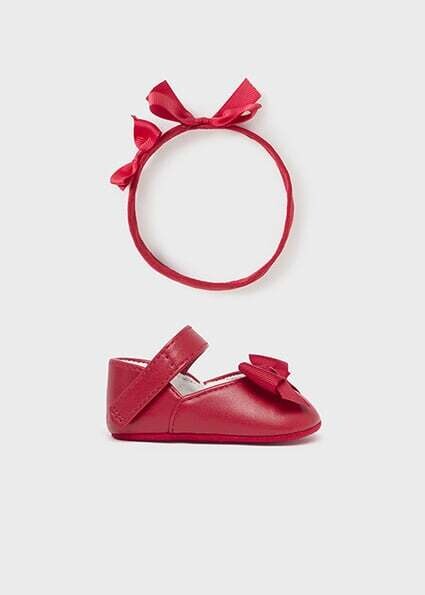 Mayoral- Newborn- Mary Jane w/Headband