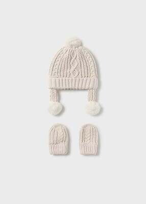 Mayoral- Newborn- Hat &amp; Mittens Set