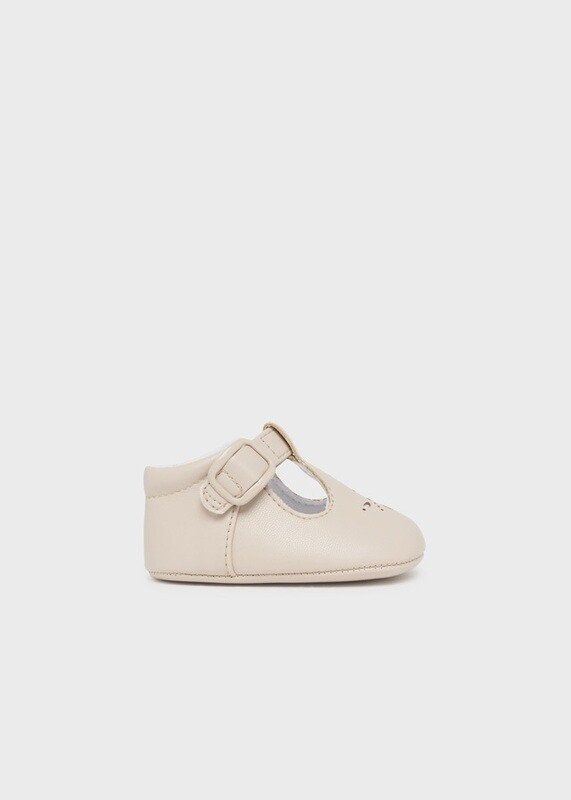 Mayoral- Newborn- T-Strap Shoes