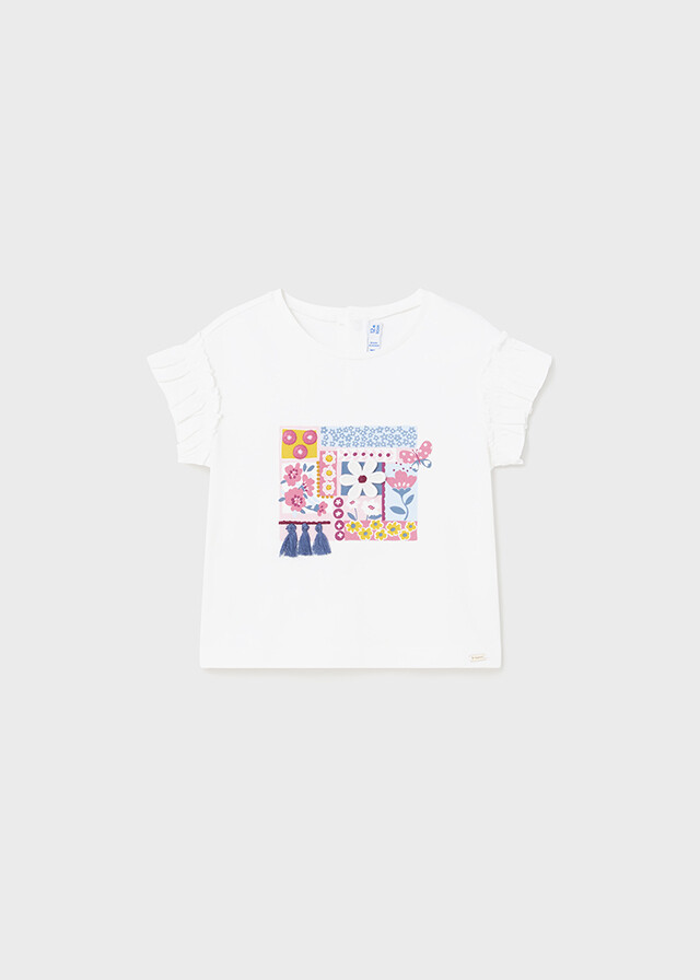 Mayoral- Baby- Better Cotton Applique T-shirt &amp; Printed Shorts