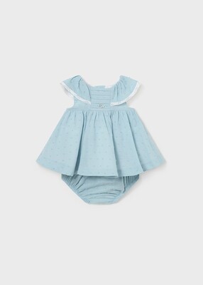 Mayoral- Newborn- Plumeti Dress