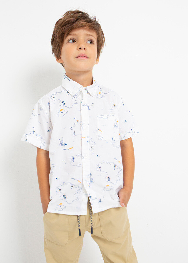 Mayoral- Mini- Ecofriends L/S Printed Shirt