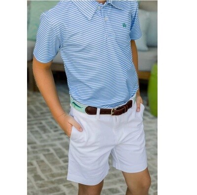 J.Bailey- Henry Performance Stripe Polo