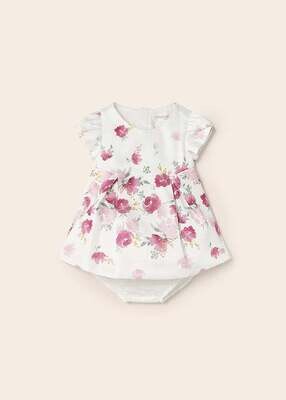  Mayoral- Newborn- Printed Dress