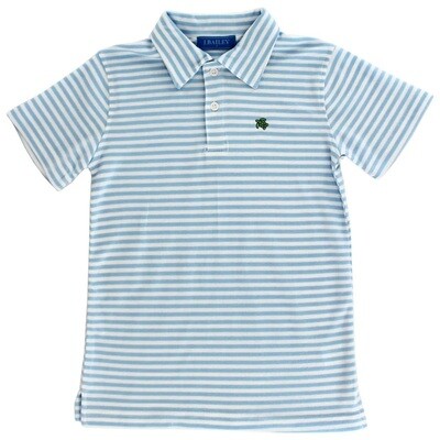 J.Bailey- Henry Stripe Polo Shirt