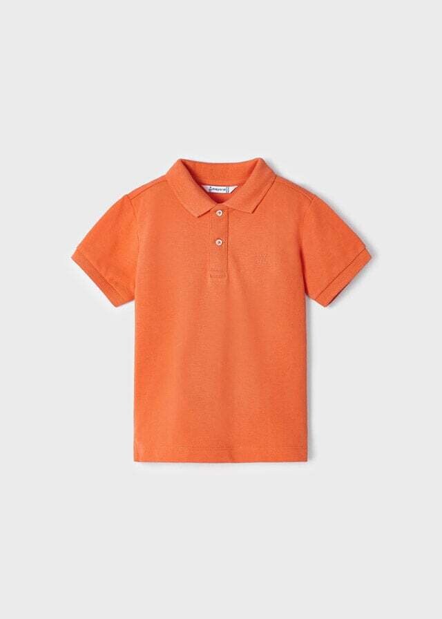 Mayoral- Mini- Ecofriends Basic Granite S/S Polo