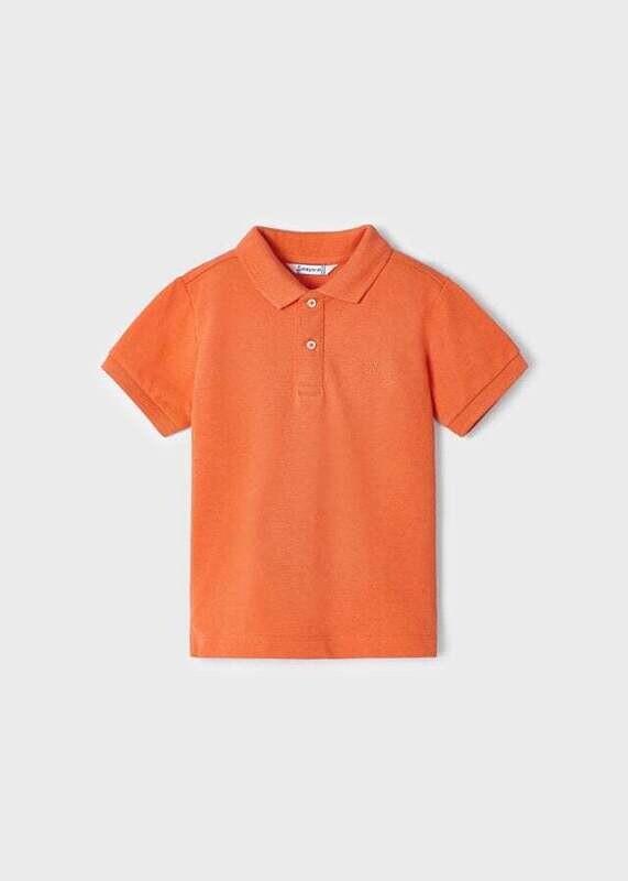 Mayoral- Mini- Ecofriends Basic Granite S/S Polo