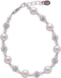 Cherished Moments - Sterling Silver Pearl Bracelet