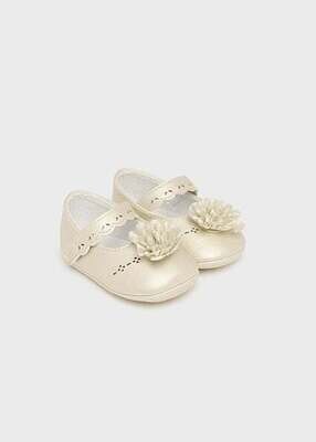 Mayoral- Newborn- Mary Jane w/Flower