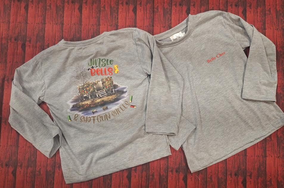Belle Cher- Jingle Bells  L/S T-Shirt Boys