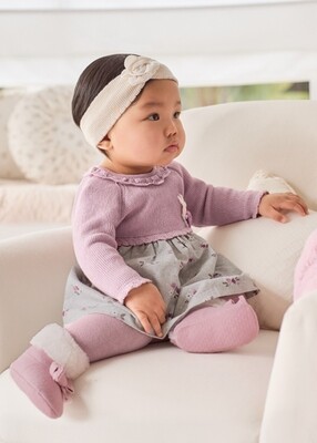 Mayoral- Newborn- Knit Dress Better Cotton