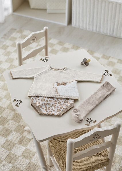Mayoral- Newborn- 3 PC Knit Better Cotton Set