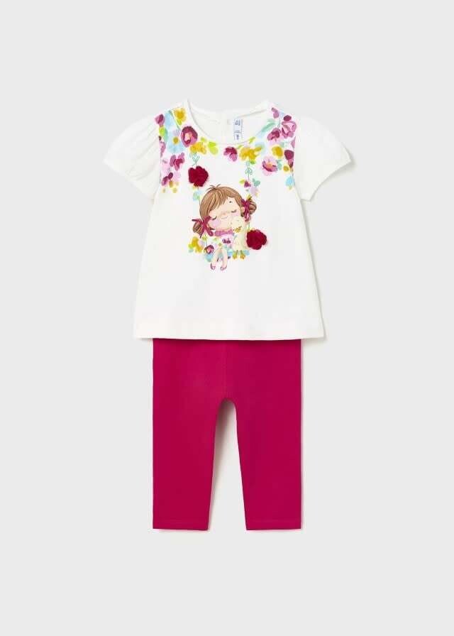Mayoral- Baby-2-Piece Printed Sustainable Cotton Set 