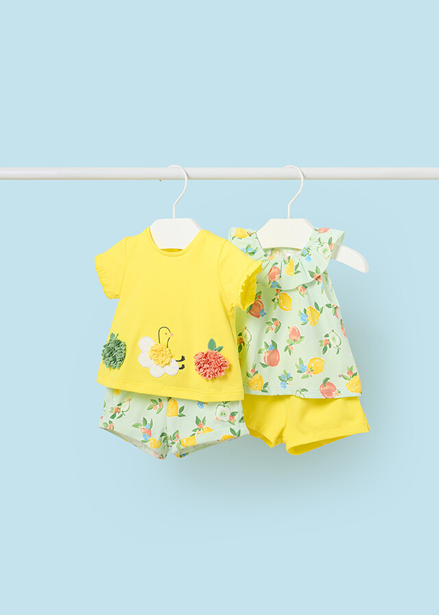 Mayoral- Newborn- 4PC Better Cotton Mix &amp; Match Set