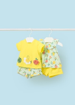 Mayoral- Newborn- 4PC Better Cotton Mix &amp; Match Set
