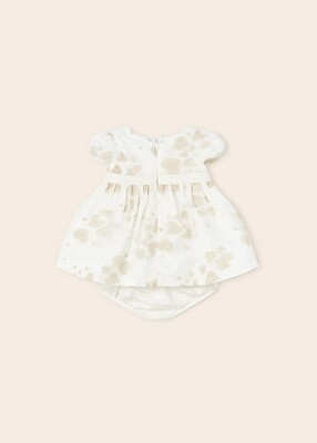 Mayoral- Newborn- Ceremony Printed Dress