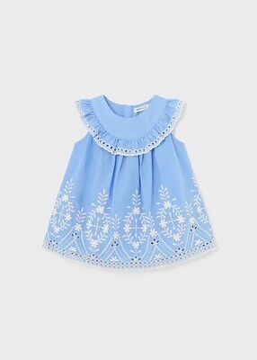 Mayoral- Baby- Embroidered Dress
