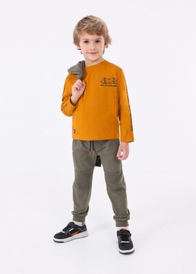 Mayoral- Mini- Long Sleeve T-Shirt Graphic Print boy