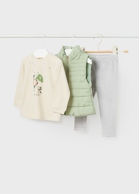 Mayoral- Baby- Legging Set w/Puffer Vest