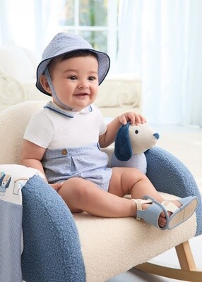 Mayoral- Newborn- Romper w/Hat Better Cotton