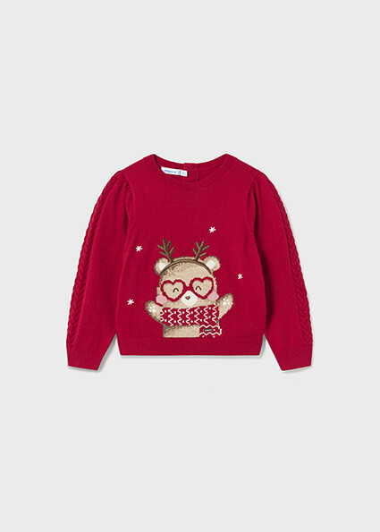 Mayoral- Baby- Jacquard Sweater &amp; Ribbed Knit Leggings