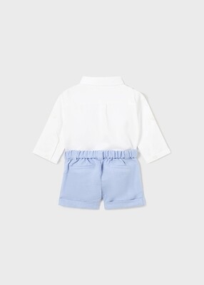 Mayoral- Newborn- Ecofriends Shorts w/Shirt-vest Occasion Wear