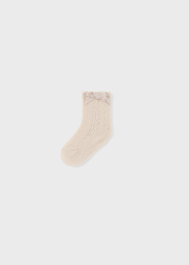 Mayoral- Newborn- Openwork Knee Socks Girls