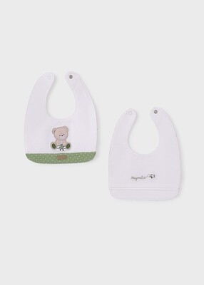 Mayoral- Newborn- 2 PK Bib Set Better Cotton