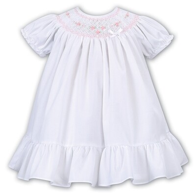 Sarah Louise- Hand Smocked Bishop Dress
