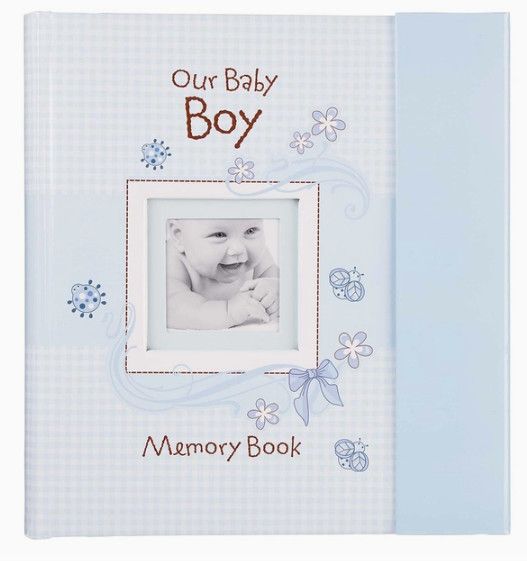 Christian Art Gifts- Our Baby Padded Hardcover Memory Book