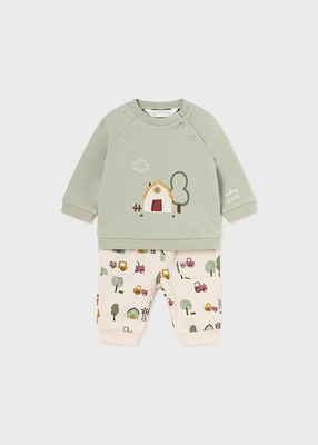 Mayoral- Newborn- Casual Farm Set  Better Cotton