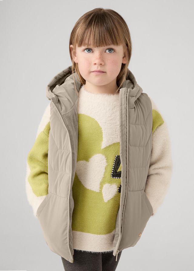 Mayoral- Mini- Quilted Hooded Vest